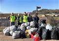 Condoms and a pushchair found by litter pickers