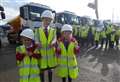 Primary pupils rise to gritter challenge