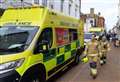 Emergency services in town centre 