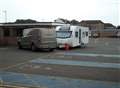 Irish travellers set up camp in Herne Bay