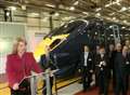 First bullet train shoots into Kent