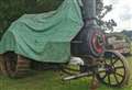 Wheel from 123-year-old traction engine recovered after theft