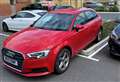 Audi driver slammed over parking on flower bed