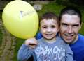 Joshua completes his sponsored toddle