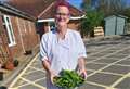 Chefs delight at 'first' hospital food garden