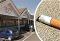 £400 bill for dropping fag butt at Tesco