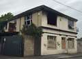 Fire at a derelict pub