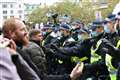 10 people arrested at central London anti-lockdown demonstrations