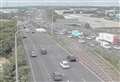 Lanes reopen after delays on M25 after crash