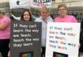 Parents and teachers protest over lack of special education in schools