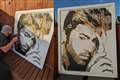 Graphic designer creates George Michael ‘tribute with twist’ using 12,000 screws