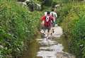 ‘Disappointing riverside walk leaves you splashing through floodwater’