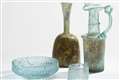 Ancient glass vessels damaged in Beirut blast go on display at British Museum