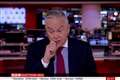 Crumbs: Huw Edwards caught out on election breakfast broadcast