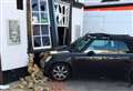 Man charged after car ploughs into pub