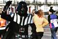 Force not strong enough with Vader marathon runner