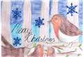 Primary pupil wins Christmas card competition 