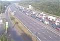 Huge queues on M25 after crash