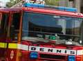 Police investigate fire in park