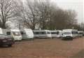 Travellers leave after court summons