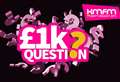 Third time lucky in kmfm's £1k give away 