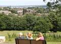 Panoramic views and play parks on Medway's highest hill