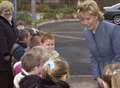 Royal pair visit school on whistle-stop tour