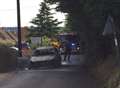 Car destroyed by fire in Grove Green