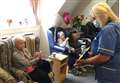 Care home residents go for gold