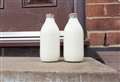 Camera captures doorstep milk thief