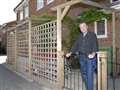 Garden trellis needs planning consent