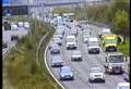 Crash on M2 causes delays 