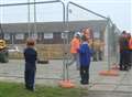 Work starts on turning play area into car park