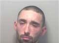 A homeless burglar has been jailed after admitting stealing from a house in Maidstone