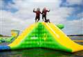 Giant obstacle course returns to reservoir