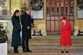 Queen welcomes Duke and Duchess of Cambridge with Windsor carol concert