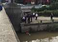 Prisoner escapes from crown court... and dives into river