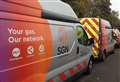 Gas leak closes road in village 