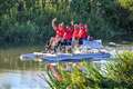 Ex-athlete with motor neurone disease breaks pedalo world record