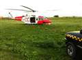 Dinghy couple in Gillingham helicopter rescue