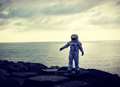 Spaceman lands on Kent beach