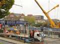 New bridge installed at Gravesend train station