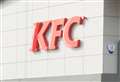 Abandoned car catches fire at KFC