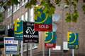 Average UK house price is more than £12,000 below August peak – index