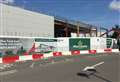 Work at fire damaged Morrisons on track