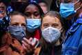 Greta Thunberg mobbed by climate change activists at London protest