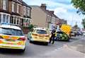 Armed police spotted near pub 