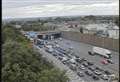 Lengthy tailbacks at Dartford Crossing