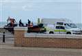 Bomb squad descend on seafront after fisherman catches ‘large war mine’
