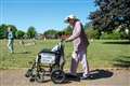 Former nurse Joan, 101, prepares for final lap of park to raise funds for NHS